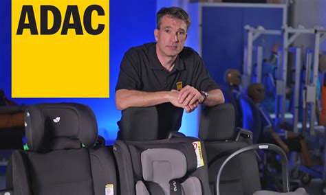 ADAC car seat crash test simulation