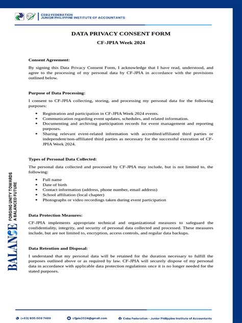 Digital data privacy consent and options