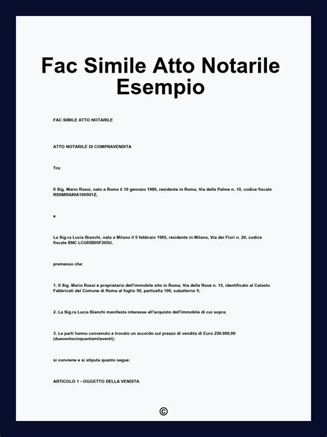 illustrazione schematica di un atto notarile davanti al notaio con le parti coinvolte