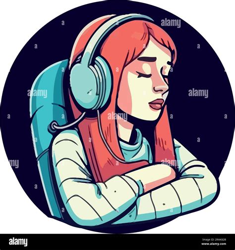 illustrazione di una donna incinta che ascolta musica con il suo bambino
