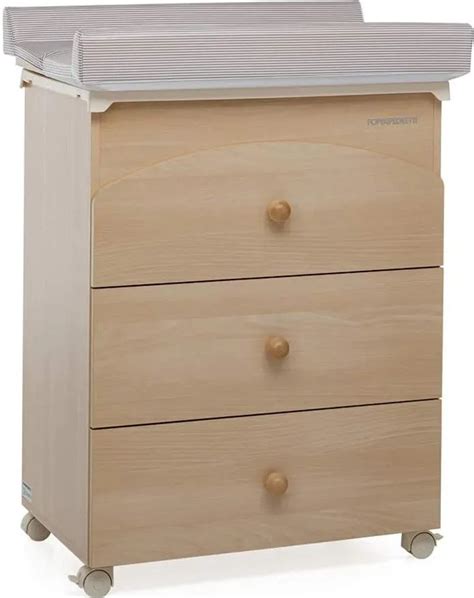 Fasciatoio con cassettiera in legno