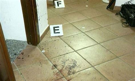 Scena del crimine di un omicidio