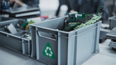 Recycling symbols for electronic waste