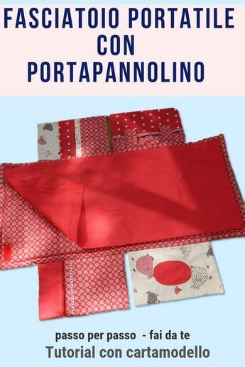 Fasi di cucito del fasciatoio in PUL