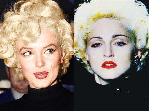 Madonna vestita come Marilyn Monroe agli Oscar 1991