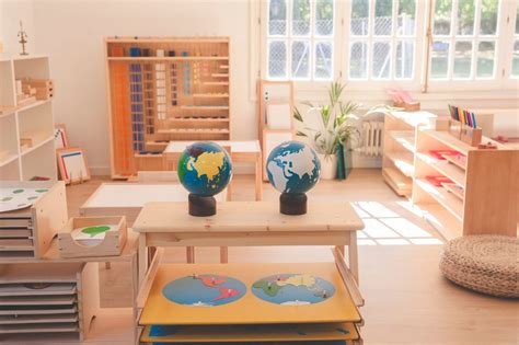 Ambiente sezione lattanti Montessori