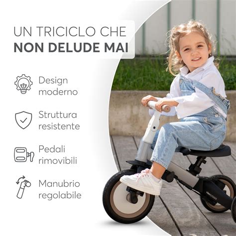 Modello evolutivo di bici senza pedali trasformabile