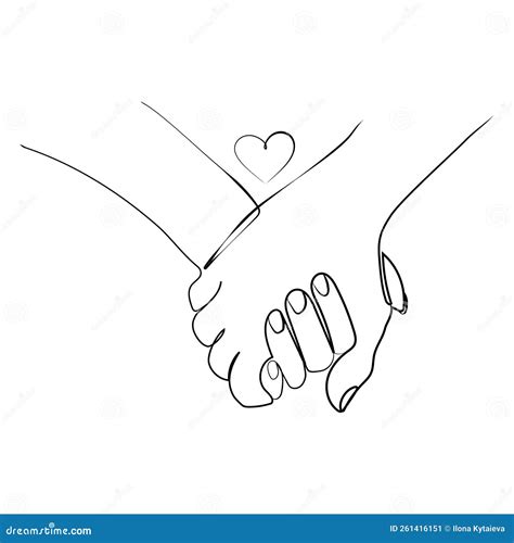 illustrazione astratta di due figure che si tengono per mano rappresentando il legame fraterno