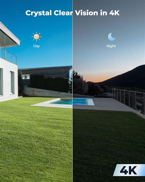 confronto tra visione notturna standard e sensore Starlight in condizioni di buio pesto