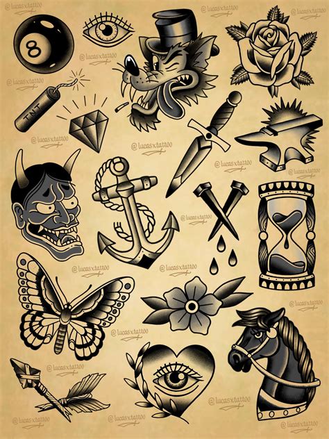 Angelo bambino tattoo old school