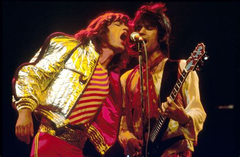 Mick Jagger e Keith Richards sul palco