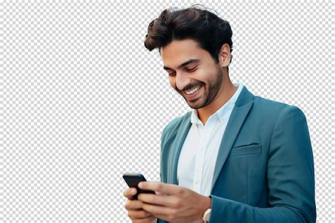 Uomo che guarda il telefono con espressione preoccupata