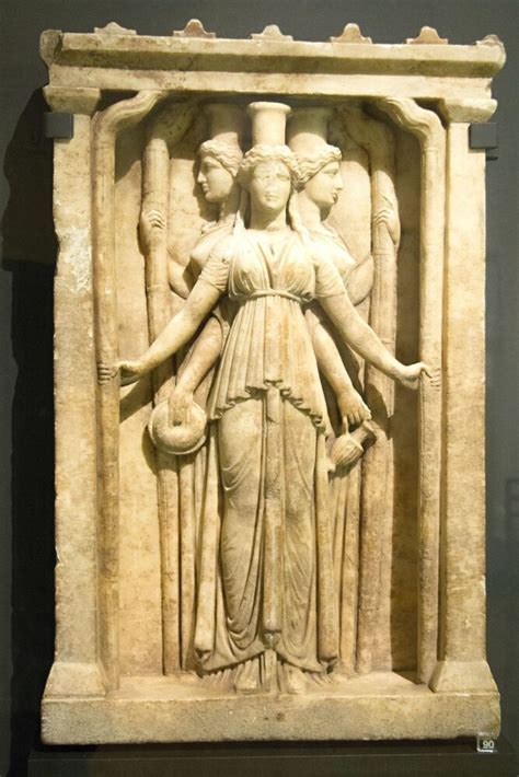 rappresentazione iconografica del trivio (crocicchio) e la dea Ecate