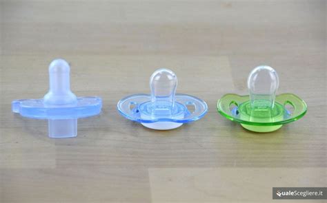 Tipi di ciuccio e forme della tettarella