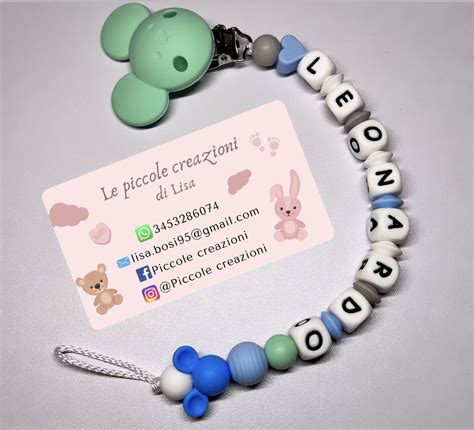 Materiali per Catenella Portaciuccio DIY