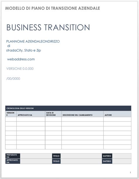 Tavolo di transizione aziendale e documenti legali