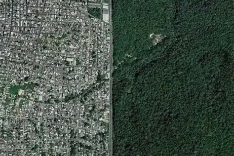 Veduta aerea della foresta amazzonica che mostra la frammentazione causata dal disboscamento