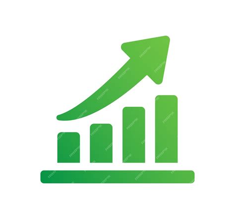 Simbolo dell'INPS con un grafico di aumento