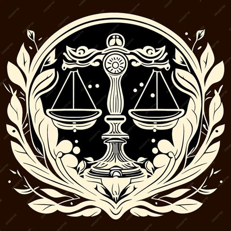 Simbolo di bilancia della giustizia