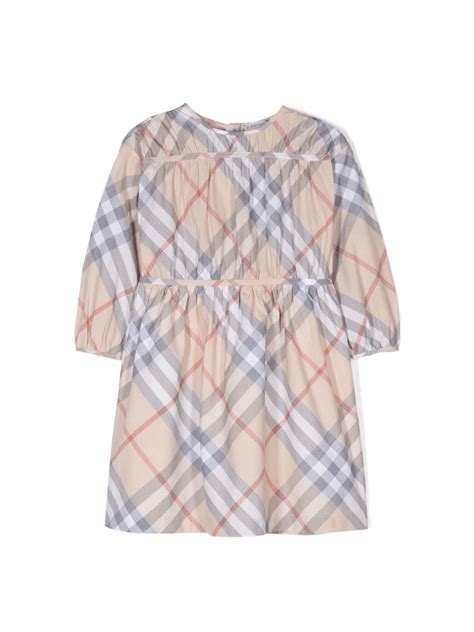 Sneakers Burberry bambina con motivo Check