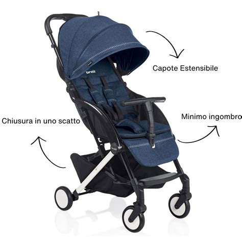 Brevi Scatto passeggino in modalità viaggio