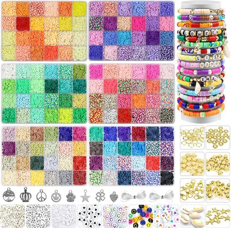 Collezione di perline colorate per catenelle portaciuccio
