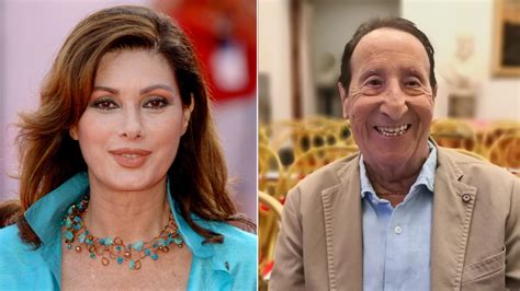 Alvaro Vitali e Edwige Fenech sul set di un film