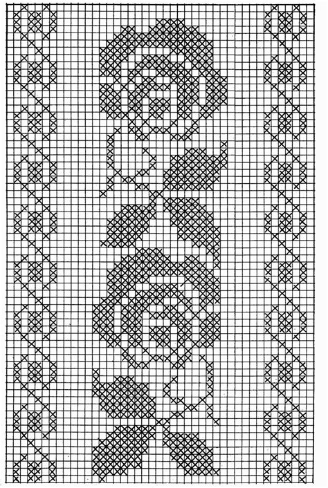 schema filet per lettera L