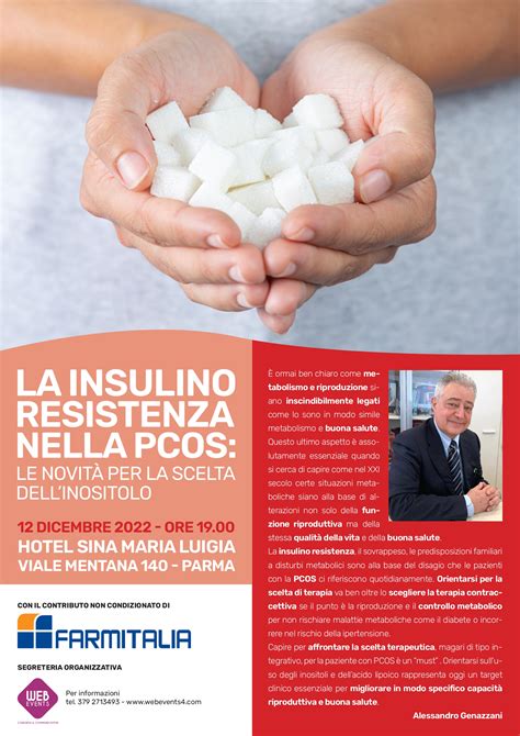 Infografica sull'azione dell'Inositolo per la PCOS