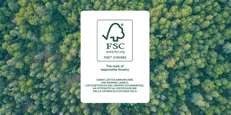 Certificazione FSC cellulosa