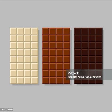 Tavole di cioccolato fondente, al latte e bianco