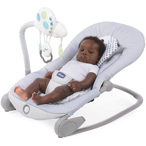 Chicco Balloon bouncer with a baby relaxing