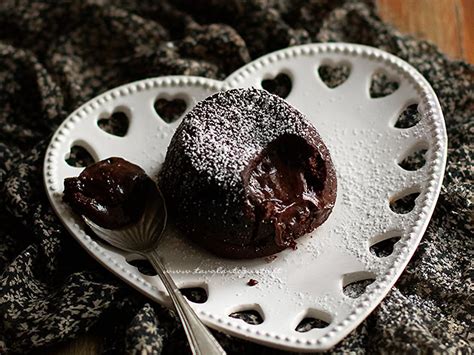 tortino caldo al cioccolato con cuore morbido