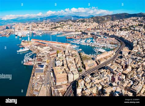 Vista panoramica di Valletta Cambiaso a Genova