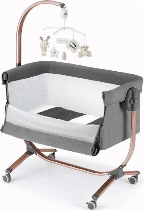 Culla co-sleeping con ruote per facilitare gli spostamenti