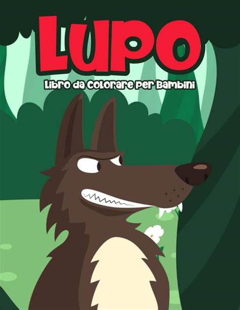 Illustrazioni di lupi dalle filastrocche per bambini