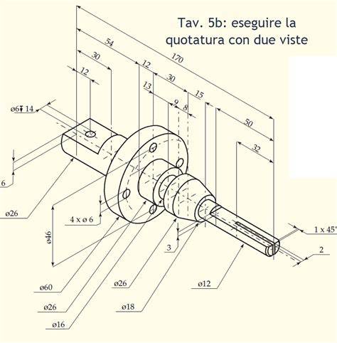 Disegno tecnico di una culla dondolante con misure