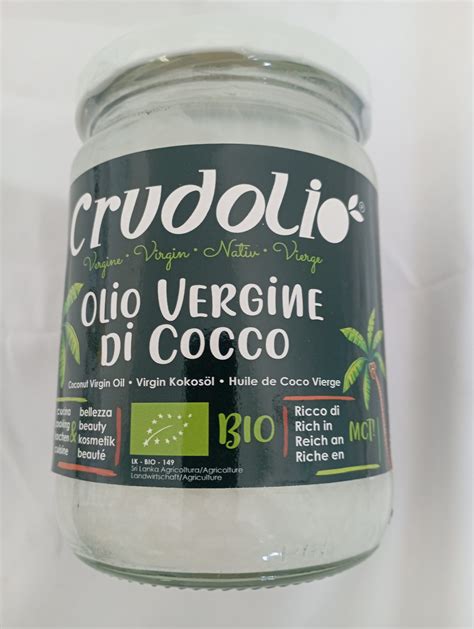 olio di cocco biologico in un barattolo di vetro
