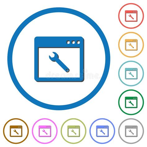 Icone di manutenzione e controllo Ally Pad