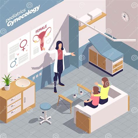 Illustrazione della ginecologia pediatrica e adolescenziale