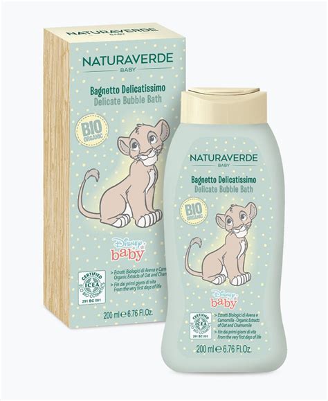 Confezione Naturaverde Bio Baby Bagnetto Delicatissimo con personaggi Disney