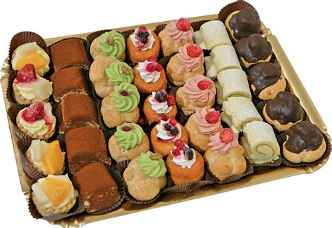 vassoio di pasticceria mignon assortita