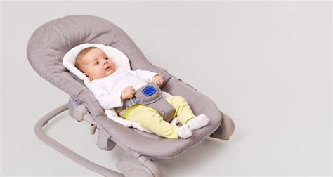 Struttura di una sdraietta per neonato con bambino