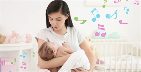 genitore che canta una ninna nanna al neonato