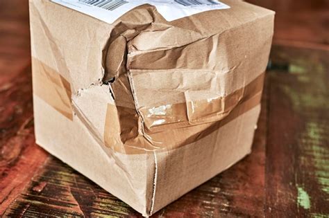 Damaged package delivery
