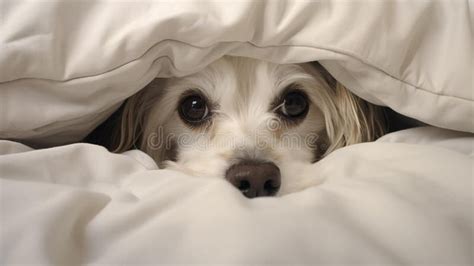Cane che riposa al caldo su una coperta in una giornata invernale