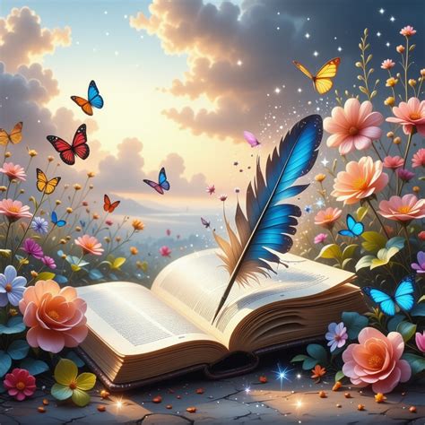 Poet's hands crafting verses
