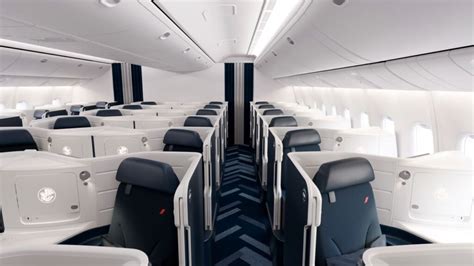 Poltrona classe Business di Air France con porta scorrevole