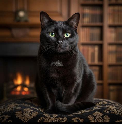 Gatto nero misterioso