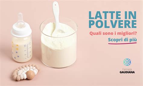Tavola nutrizionale di un latte in polvere per neonati